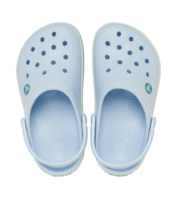 CROCS NIÑO CHANCLETA-CROCBAND SPECKLED BAND CLOG K-BLUE FROST
