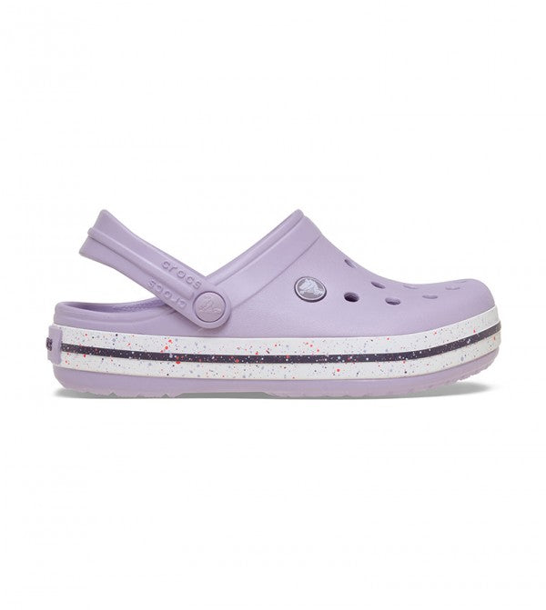 CROCS NIÑO CHANCLETA-CROCBAND SPECKLED BAND CLOG K-LAVENDER