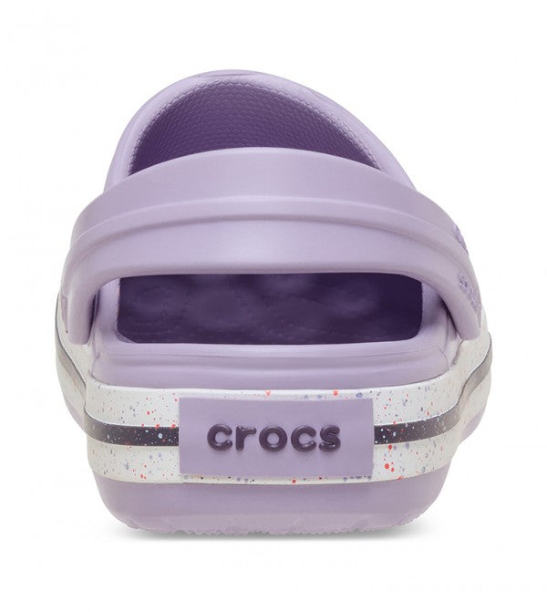CROCS NIÑO CHANCLETA-CROCBAND SPECKLED BAND CLOG K-LAVENDER