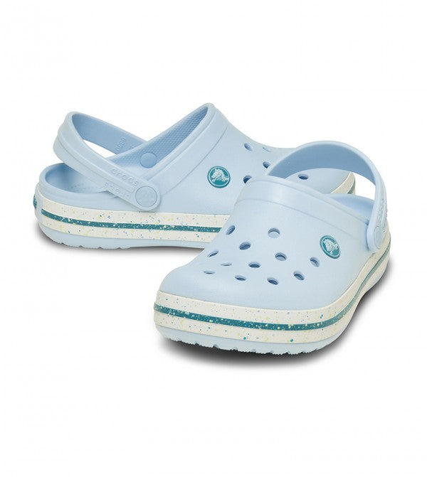 CROCS NIÑO CHANCLETA-CROCBAND SPECKLED BAND CLOG T-BLUE FROST