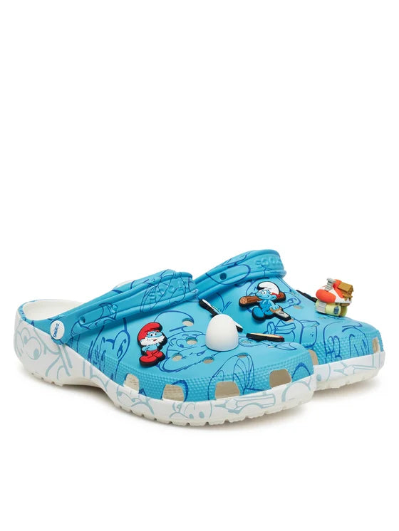 CROCS NIÑO CHANCLETA SMURFS CLASSIC CLOG K MULTI