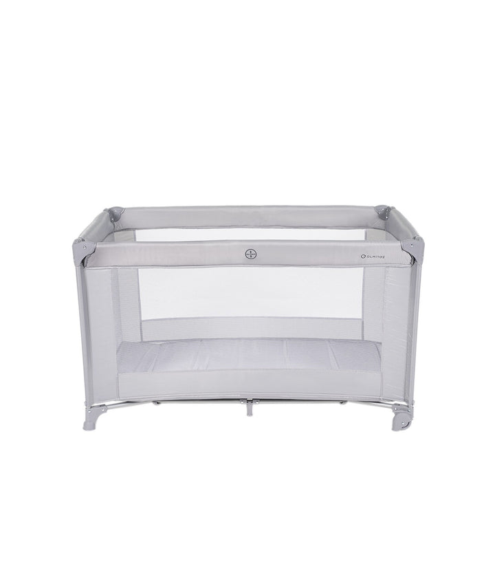 Olmitos Cuna Basica Viaje Light Grey