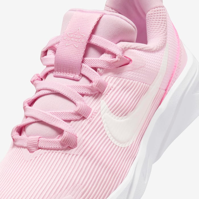 NIKE NIÑO ZAPATILLA STAR RUNNER 4 PINK FOAM/WHITE