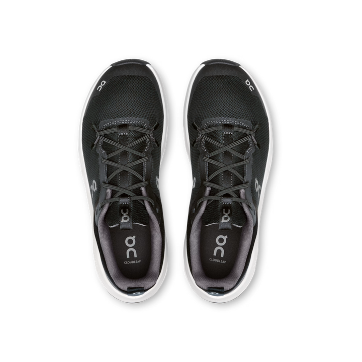 ON NIÑO ZAPATILLA CLOUDLEAP BLACK/WHITE