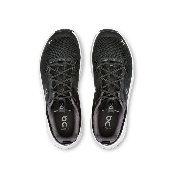 ON NIÑO ZAPATILLA CLOUDLEAP BLACK/WHITE