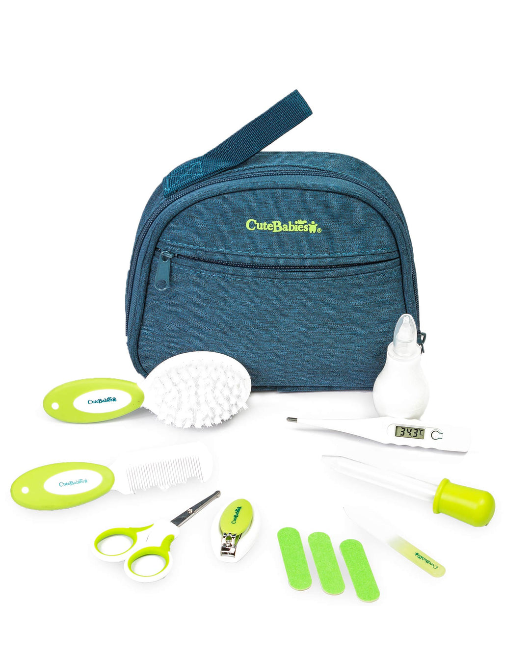 CUTEBABIES SET DE CUIDADO VERDE 14PK