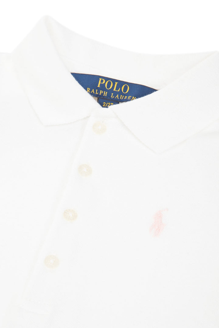 RALPH LAUREN NIÑA VESTIDO WHITE