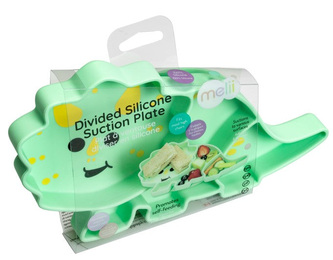 MELII PLATO CON DIVISIONES DINOSAUR MINT