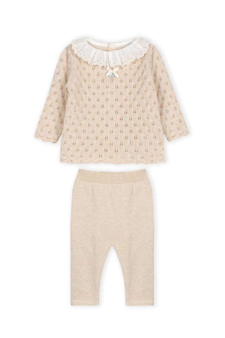DR. KID BEBE NIÑO PIJAMA BEIGE