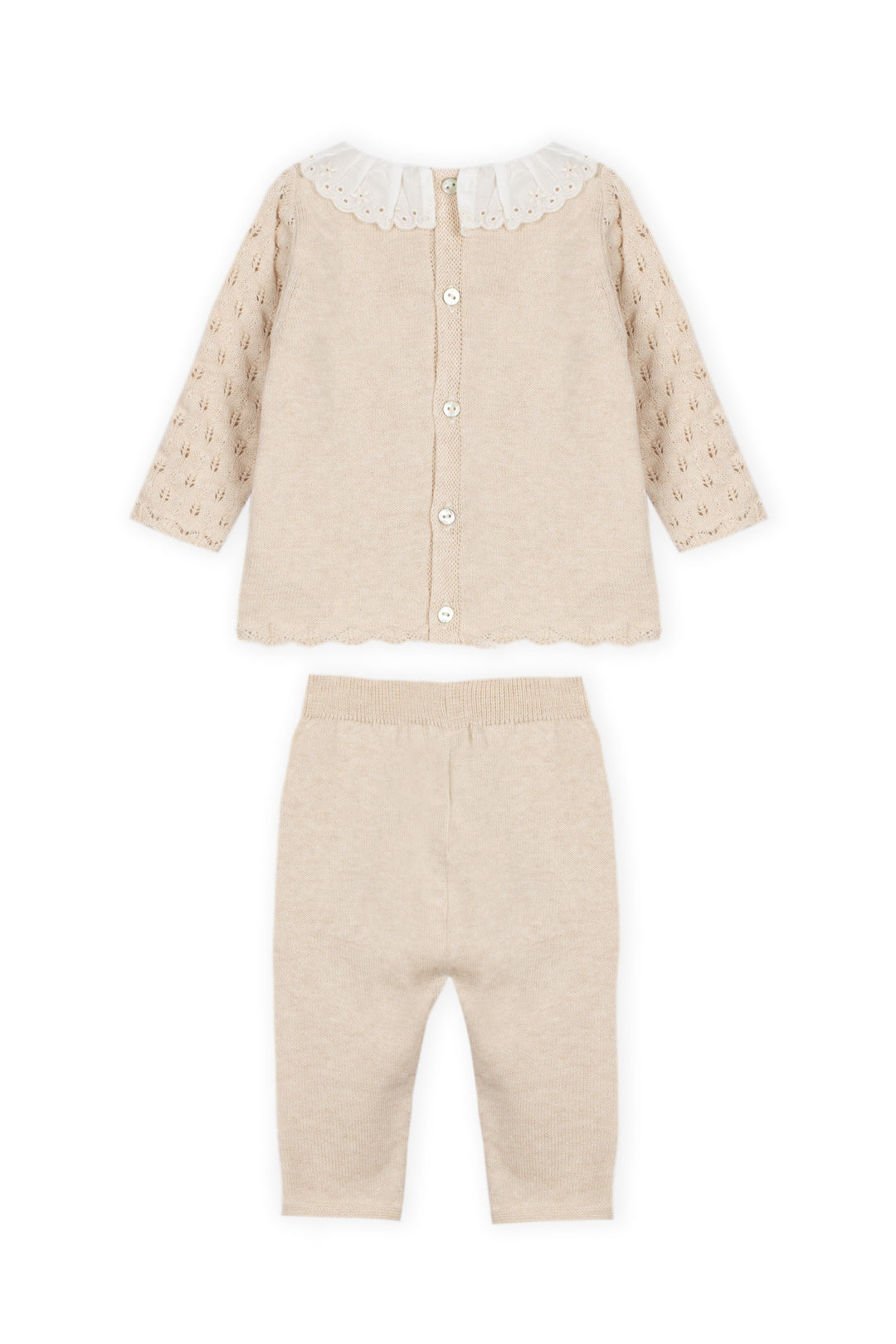 DR. KID BEBE NIÑO PIJAMA BEIGE