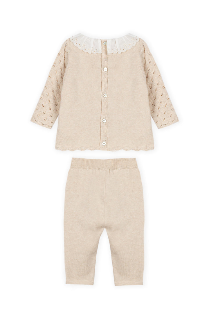 DR. KID BEBE NIÑO PIJAMA BEIGE