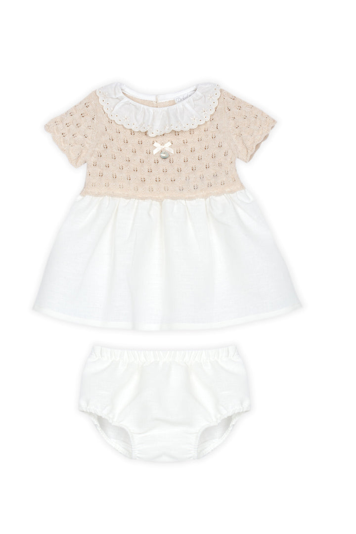 DR. KID BEBE NIÑO VESTIDO BEIGE