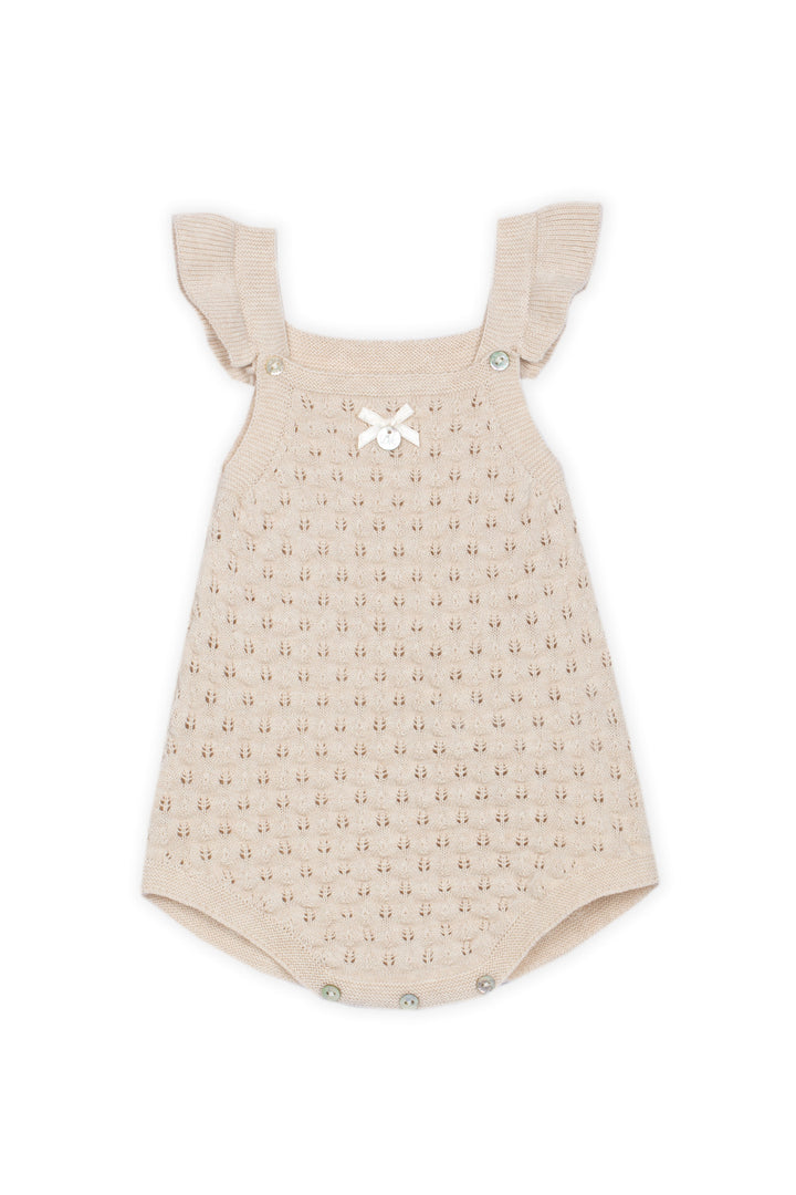 DR. KID BEBE NIÑO OVEROL BEIGE