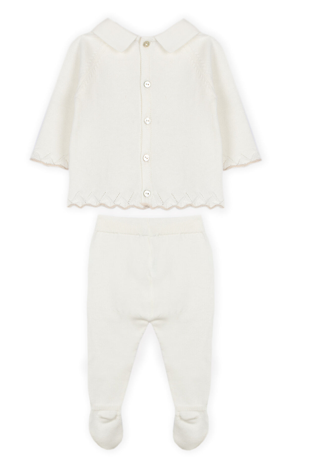 DR. KID BEBE NIÑO CONJ. DE PANTALON CREMA