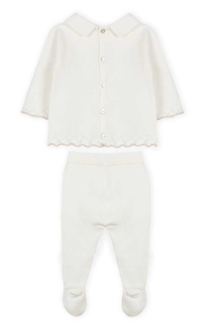 DR. KID BEBE NIÑO CONJ. DE PANTALON CREMA