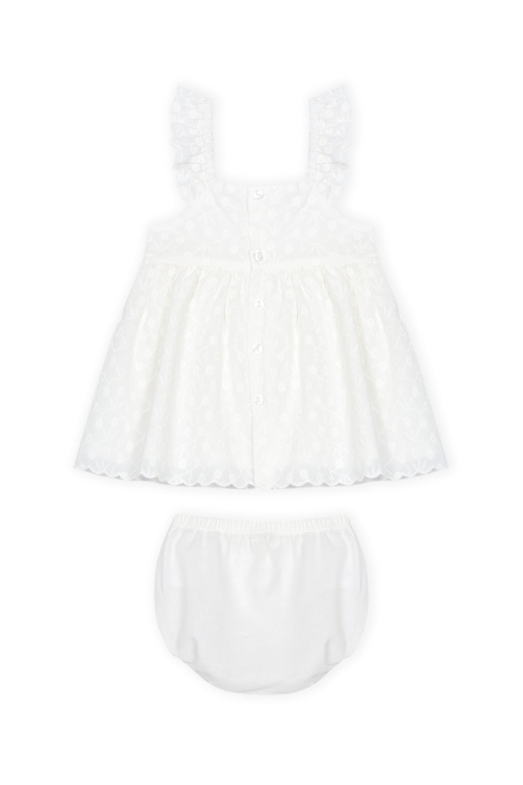 DR. KID BEBE NIÑO VESTIDO CREMA