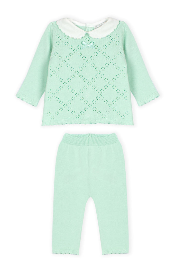 DR. KID BEBE NIÑO CONJ. DE PANTALON VERDE AGUA