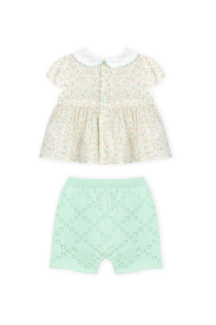 DR. KID BEBE NIÑO CONJ. DE PANTALON VERDE AGUA