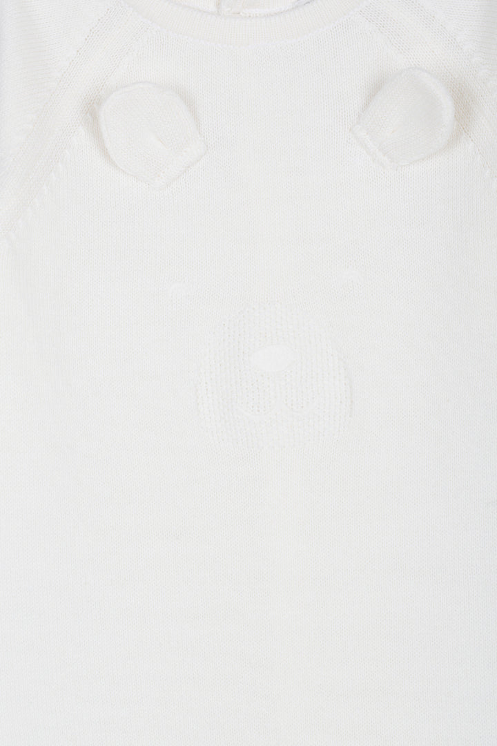 DR. KID BEBE NIÑO OVEROL CREMA