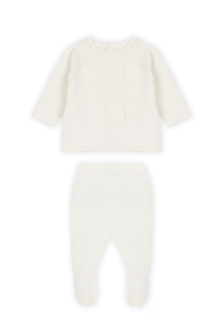 DR. KID BEBE NIÑO CONJ. DE SHORT CREMA