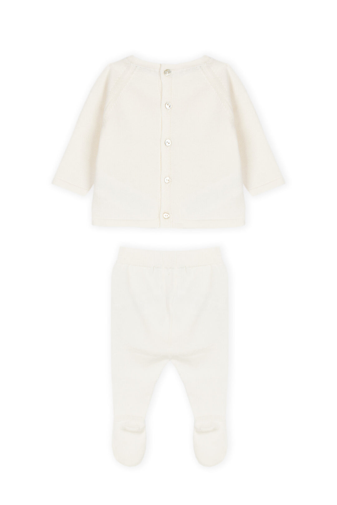 DR. KID BEBE NIÑO CONJ. DE SHORT CREMA