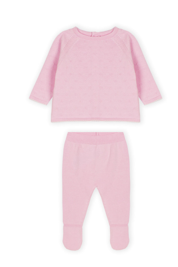 DR. KID BEBE NIÑA CONJ. DE PANTALON ROSA/LILA