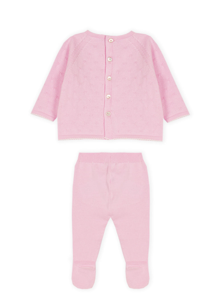 DR. KID BEBE NIÑA CONJ. DE PANTALON ROSA/LILA
