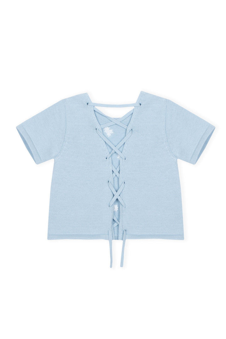 DR. KID NIÑA BLUSA AZUL MEDIO