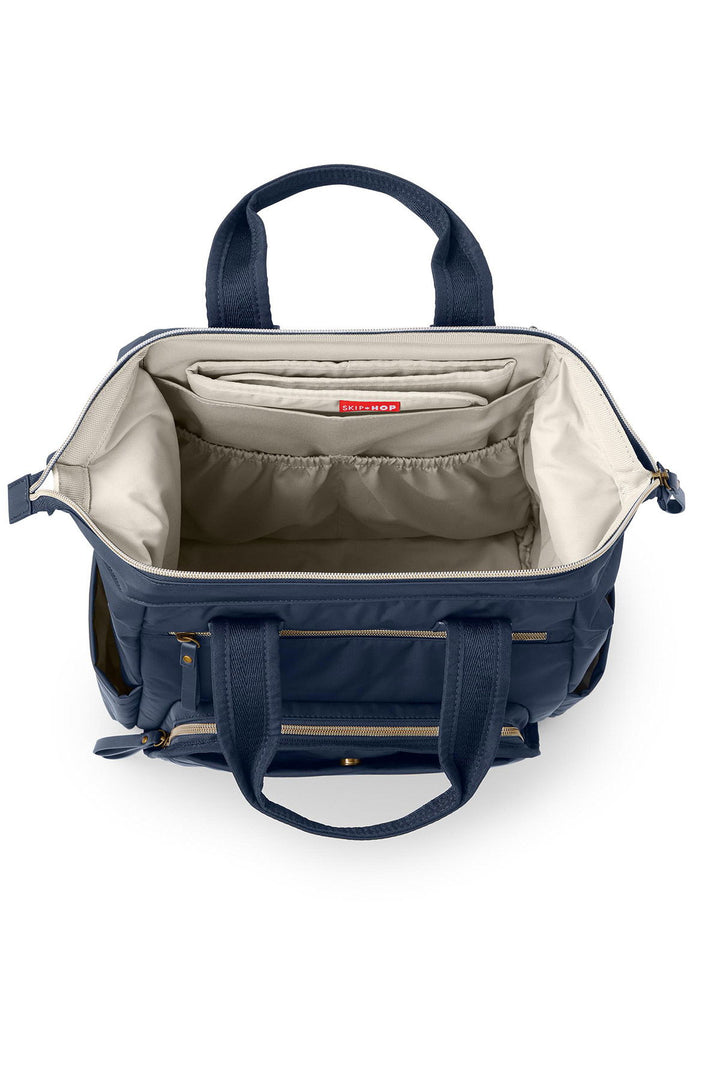 SKIP HOP PAÑALERA MAINFRAME WIDE OPEN (AZUL MARINO)