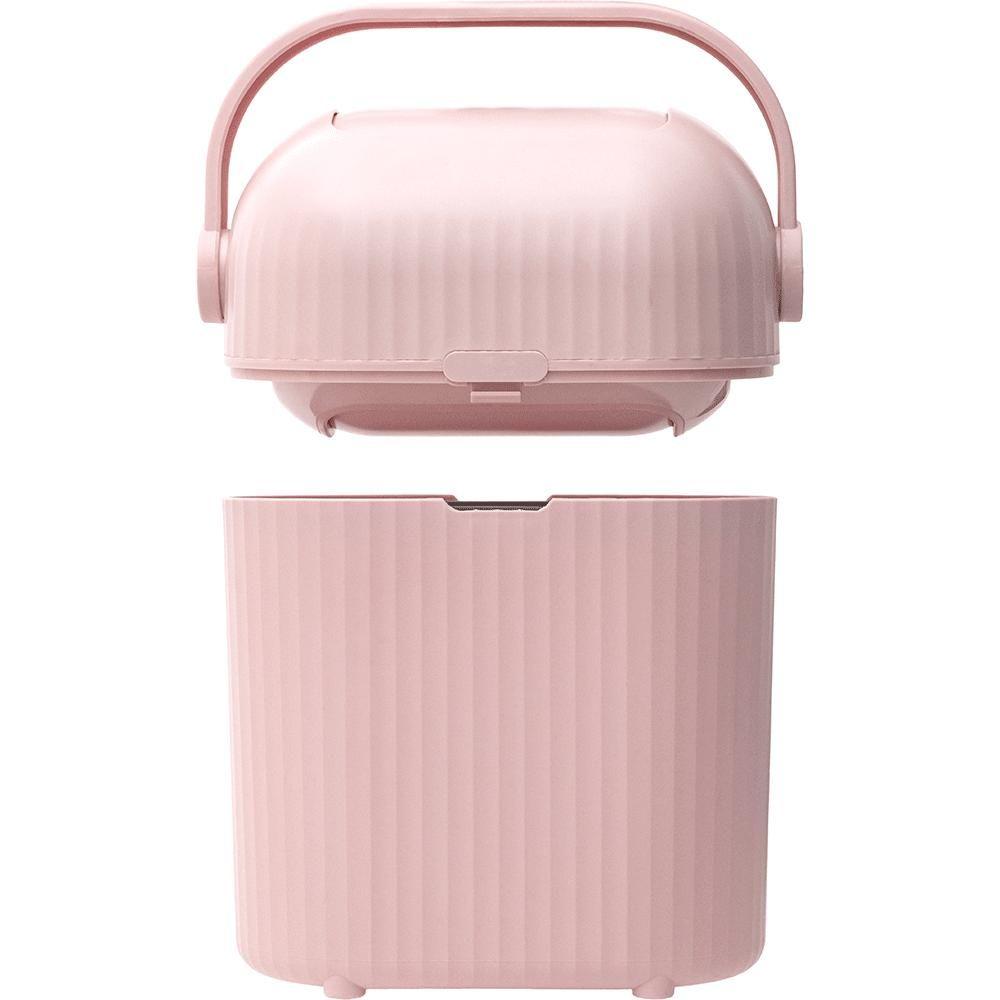 BUBA CUBO DE BASURA ANTIOLOR - ROSA
