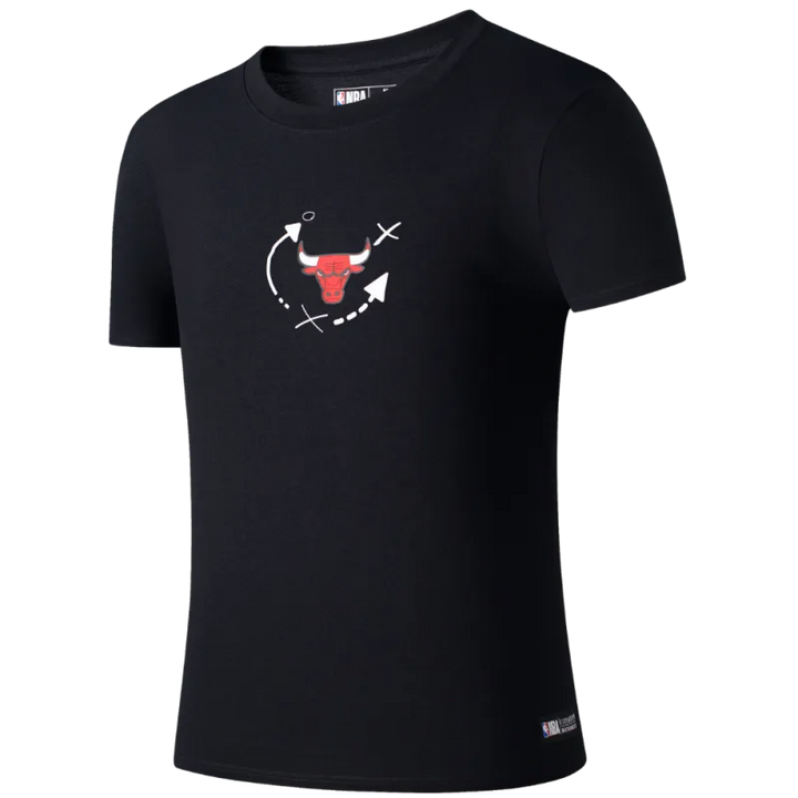 FANATICS NIÑO TSHIRT NBA DUNKING BULLS M/C BLACK