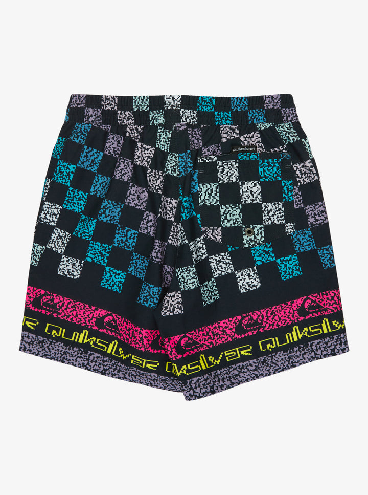QUIKSILVER NIÑO SHORT EVERYDAY PRINTED VOLLEY DARK NAVY NEXT GEN