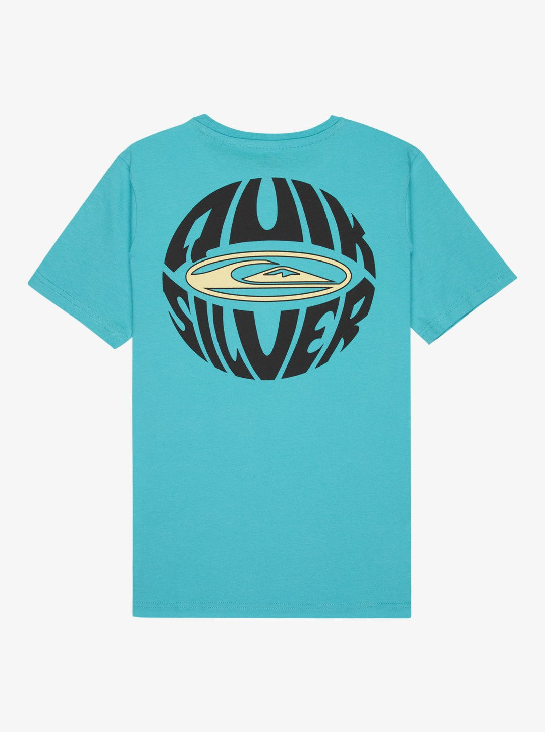 QUIKSILVER NIÑO TSHIRT QUIK GLOBE M/C AQUA