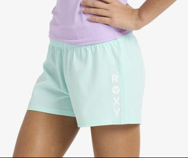 ROXY NIÑA SHORT RG ESSENTIALS AQUA SPLASH