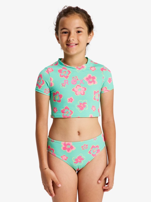 ROXY NIÑA VESTIDO DE BAÑO CROP KATYDID TROPICOOL