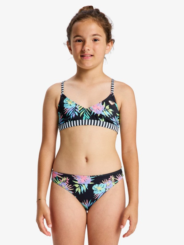 ROXY NIÑA VESTIDO DE BAÑO ATHLETIC ANTHRACITE AQUARELLA