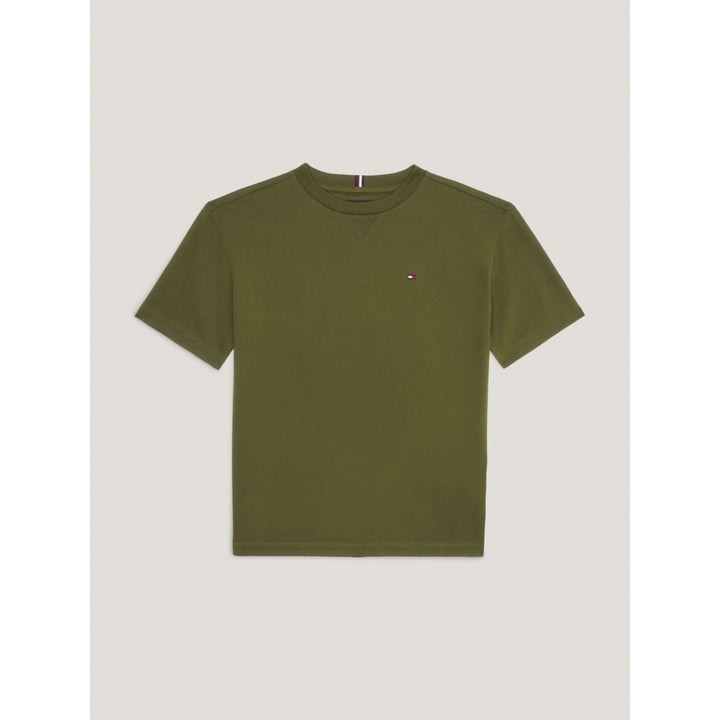 TOMMY HILFIGER NIÑO TSHIRT ESSENTIAL S/S PUTTING GREEN