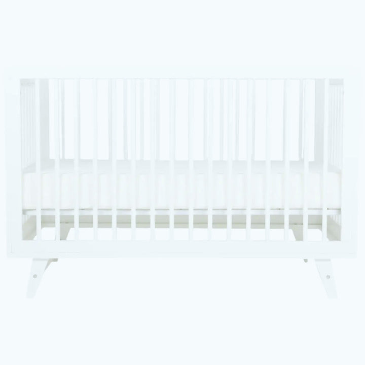 PREMIUM BABY CUNA DE MADERA C/BARANDAL BLANCA