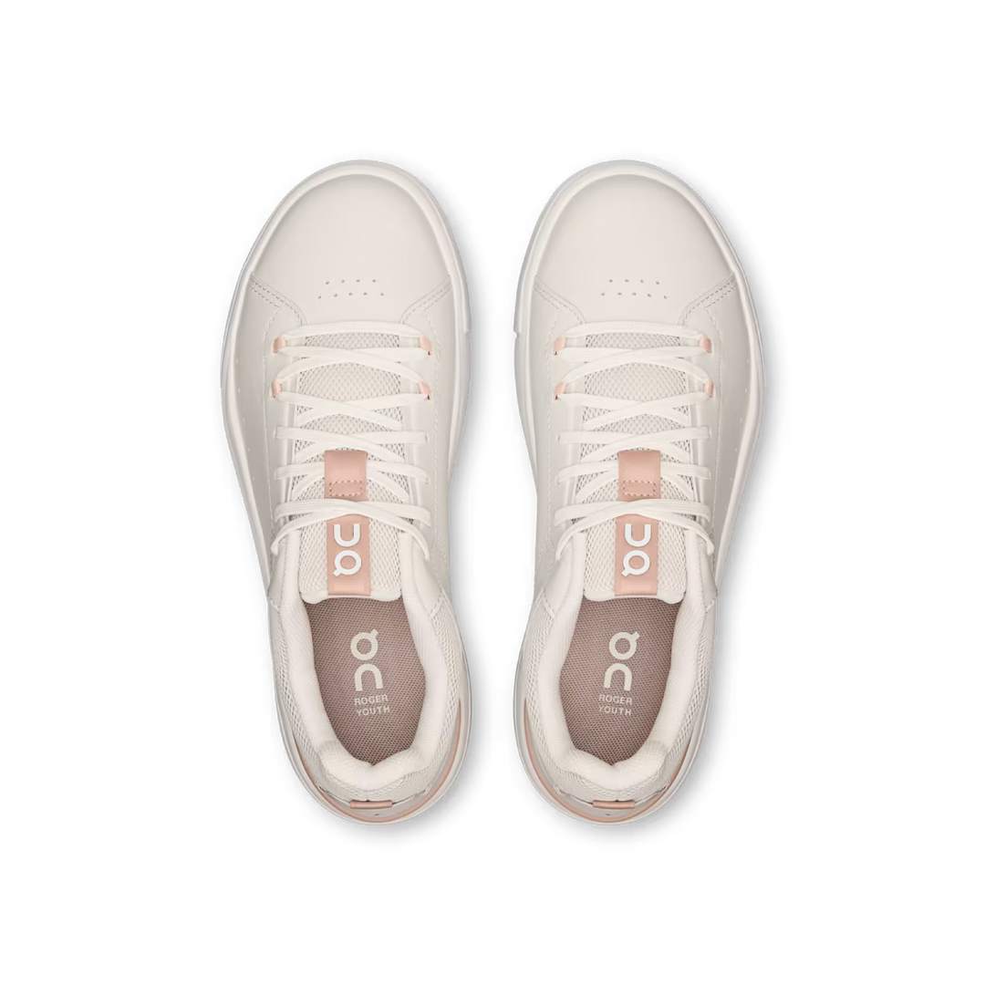 ON NIÑO ZAPATILLA THE ROGER YOUTH IVORY/ROSEHIP