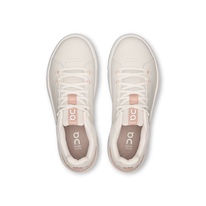 ON NIÑO ZAPATILLA THE ROGER YOUTH IVORY/ROSEHIP