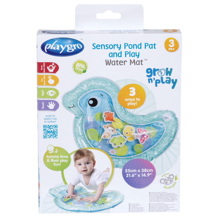 PLAYGRO ALFOMBRA DE AGUA SENSORIAL PARA ESTIMULACION