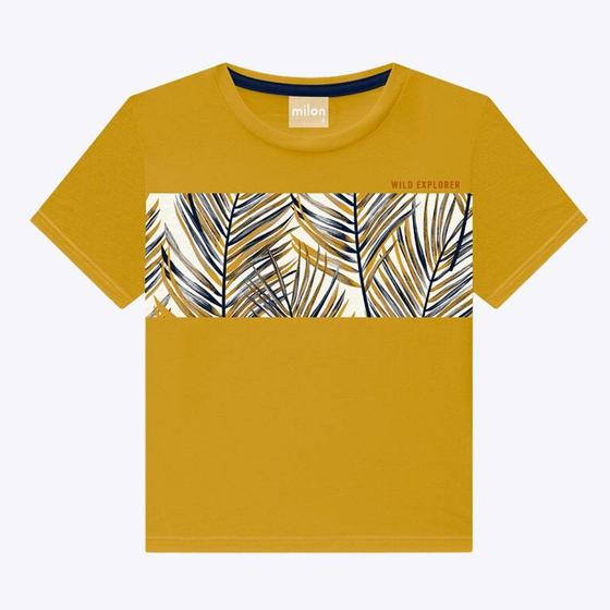 MILON NIÑO CONJ. DE SHORT MOSTAZA