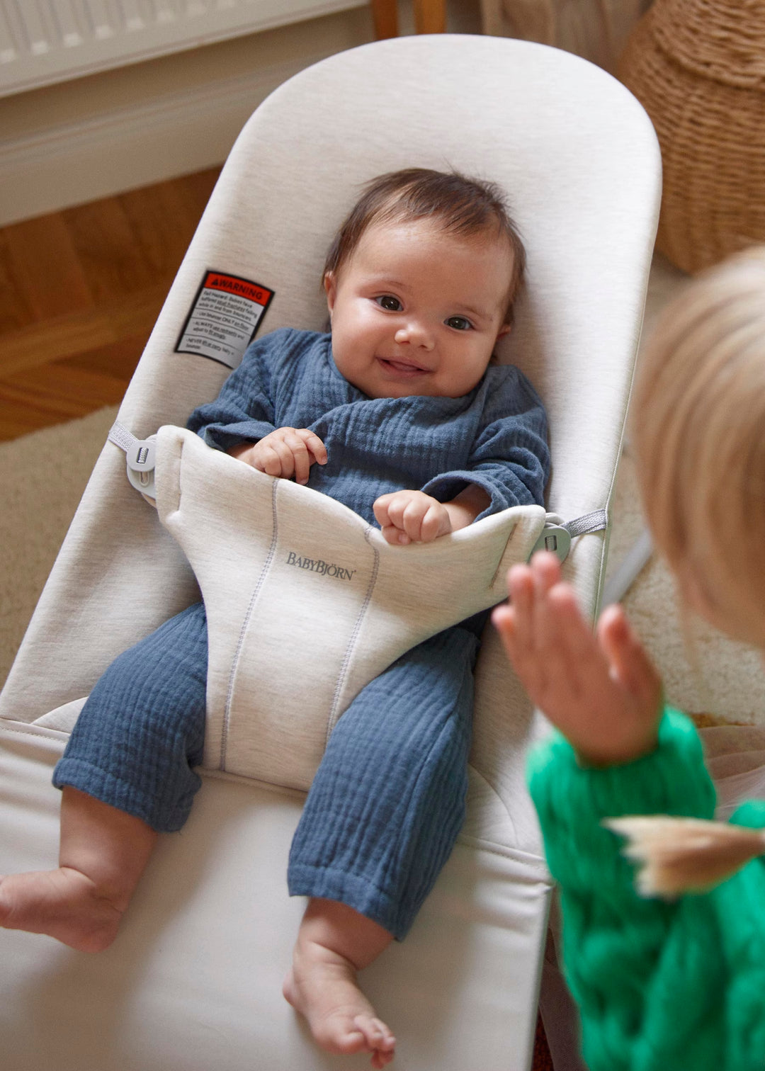 BABY BJORN HAMACA BLISS 3D JERSEY LIGHT BEIGE