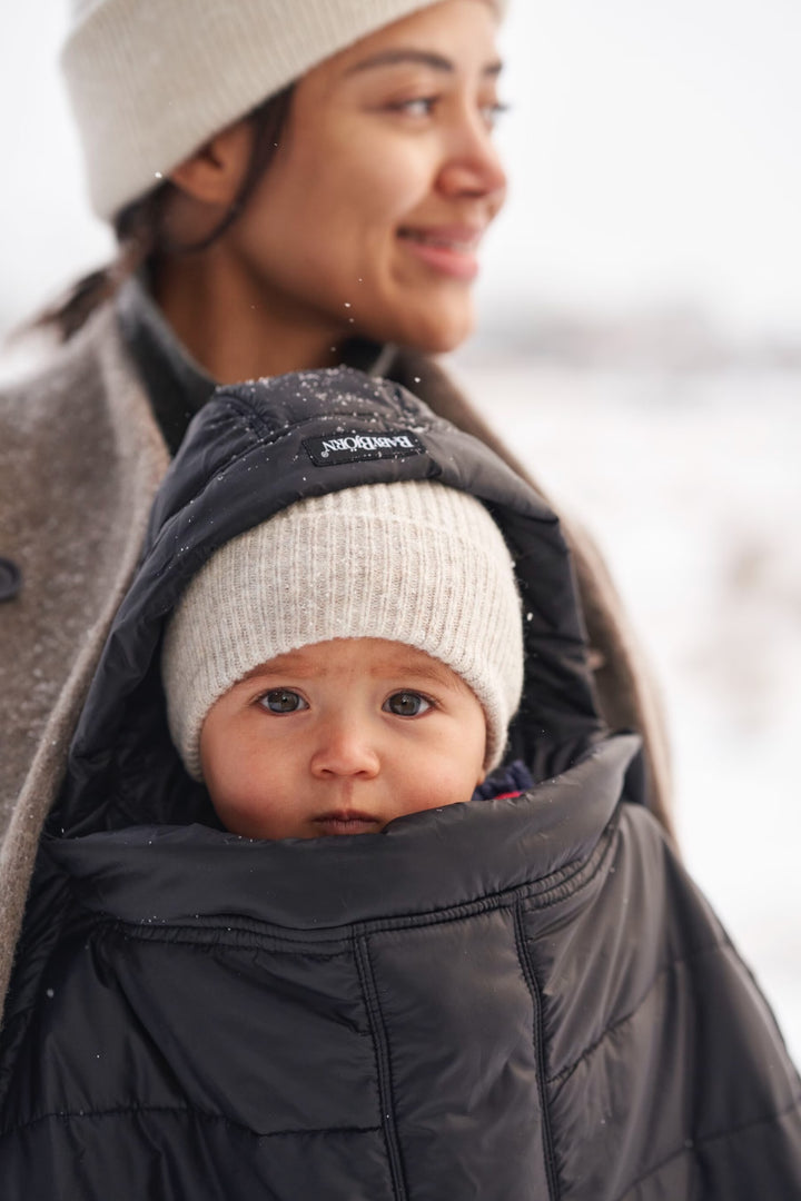 BABY BJORN CARGUERA WINTER COVER BLACK
