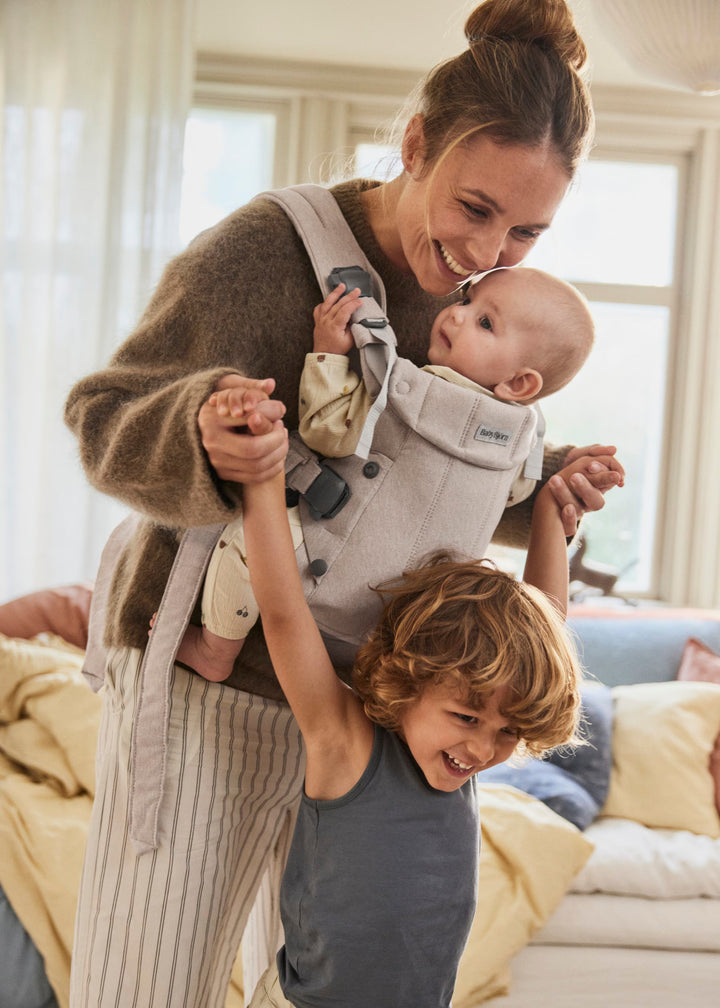 BABY BJORN CARGUERA HARMONY WOVEN MELANGE LIGHT BEIGE
