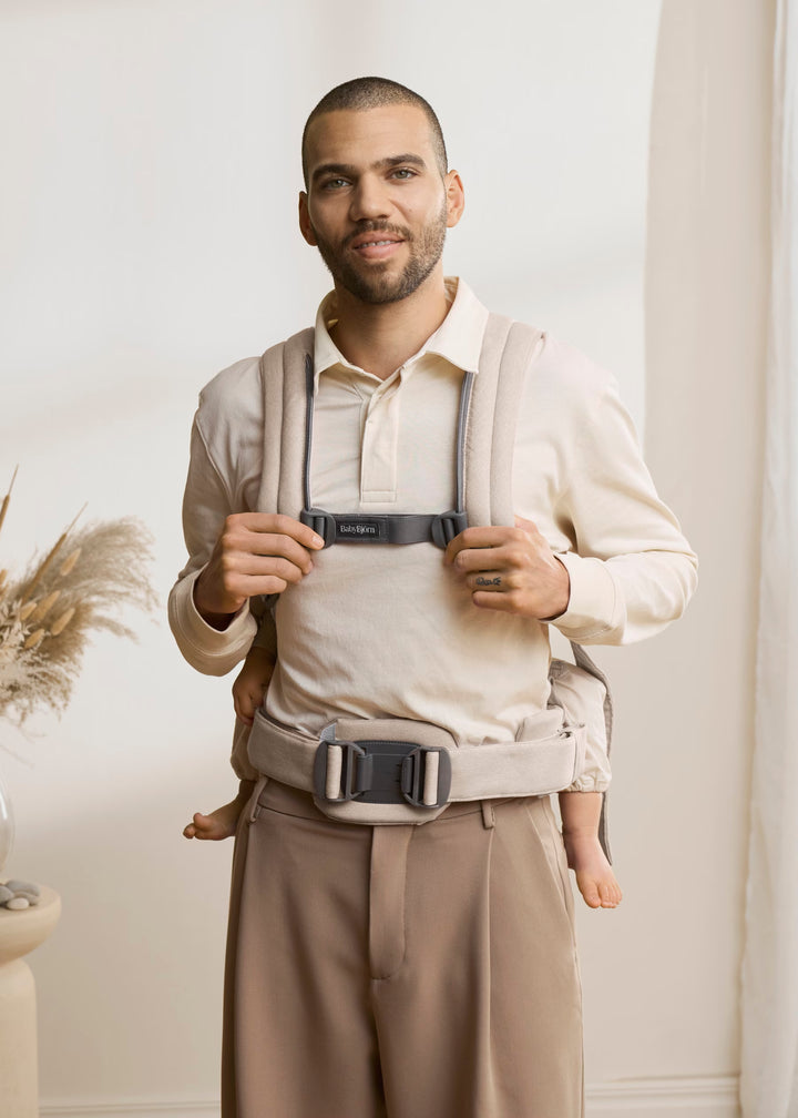 BABY BJORN CARGUERA HARMONY WOVEN MELANGE LIGHT BEIGE