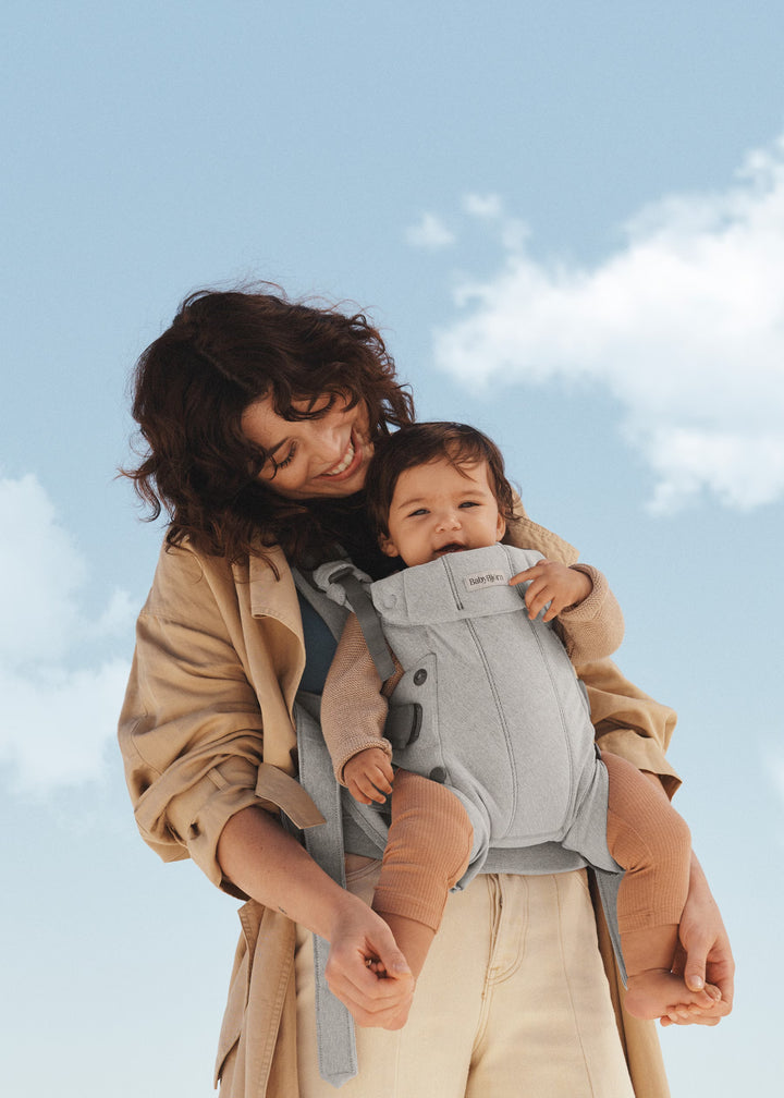 BABY BJORN CARGUERA HARMONY WOVEN MELANGE LIGHT GRAY