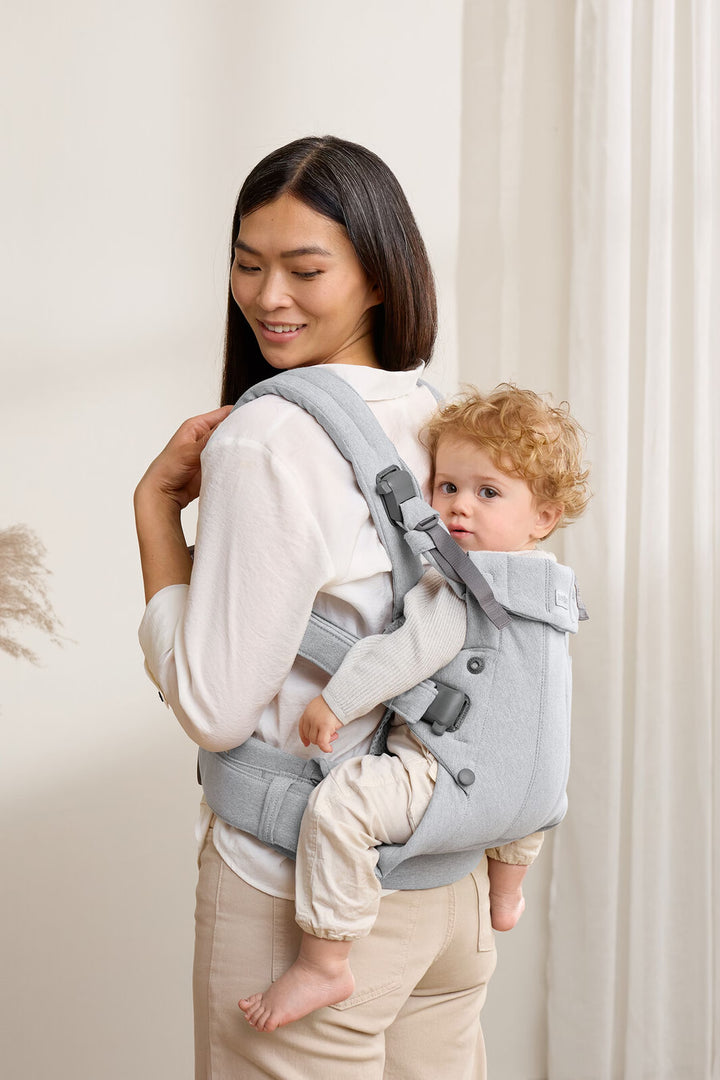 BABY BJORN CARGUERA HARMONY WOVEN MELANGE LIGHT GRAY