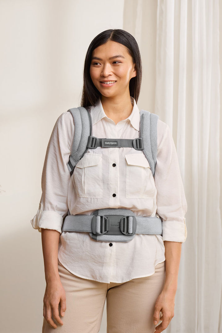 BABY BJORN CARGUERA HARMONY WOVEN MELANGE LIGHT GRAY