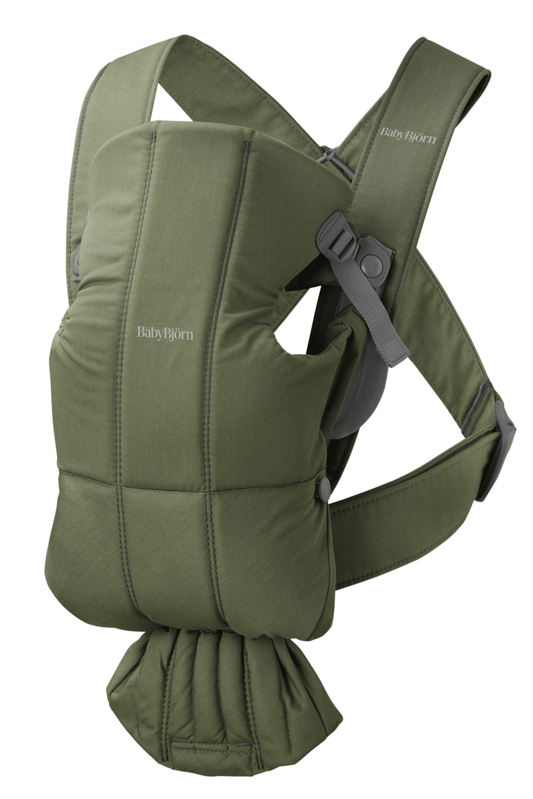 BABY BJORN CARGUERA MINI WOVEN DARK GREEN